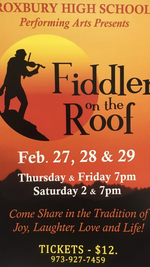 Fiddler on the Roof, Coming February 27th, 28th & 29th