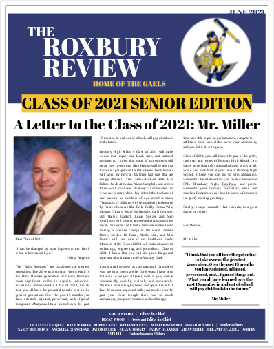 Class of 2021 Senior Edition
