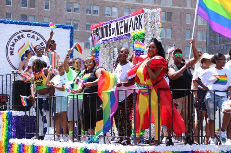 Photo from the 14th annual Newark Pride Parade